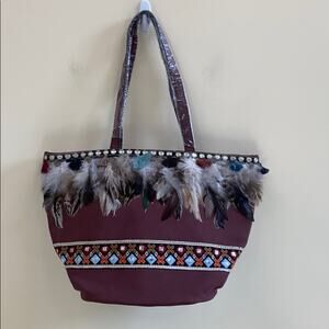 Angedanlia vegan shoulder tote bag.